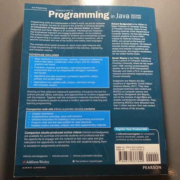 Introduction to Programming in Java - Picture 3 of 4